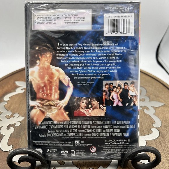Staying Alive (DVD, 2009, "I Love the 80s" Edition CD Included Sensormatic) - Picture 2 of 2